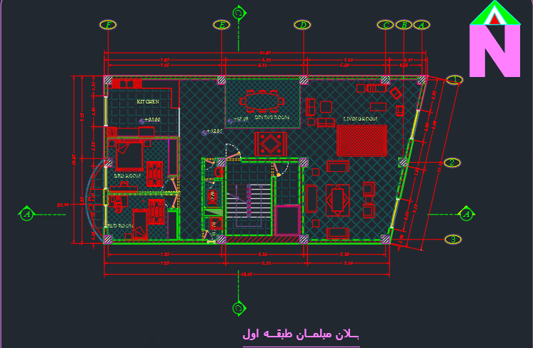 项目设计技术住宅建筑2层 · 建筑98丨哈米德·阿吉代里-16