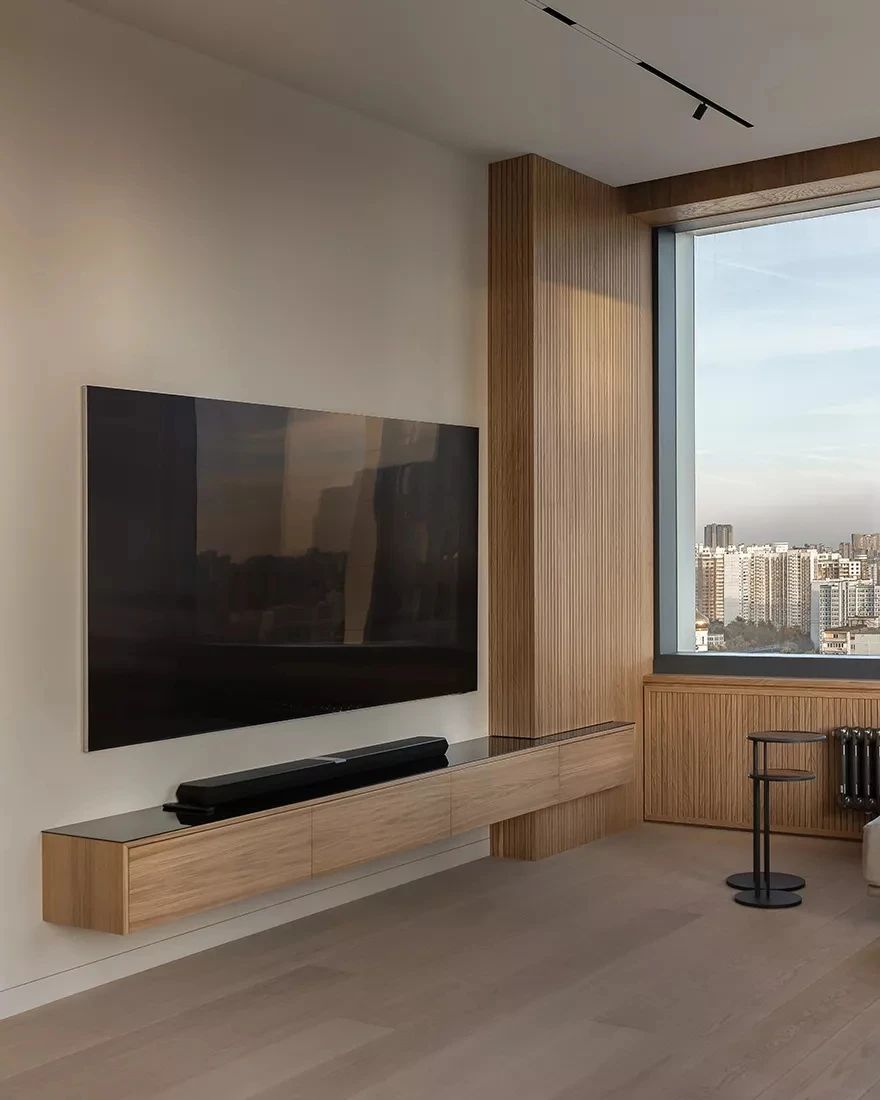 新婚夫妇的 105㎡简约空间设计丨Elena Lyakina-13