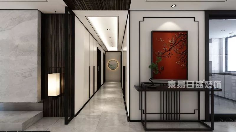 150㎡新中式装修，一步一风景，一宅一芳华-7