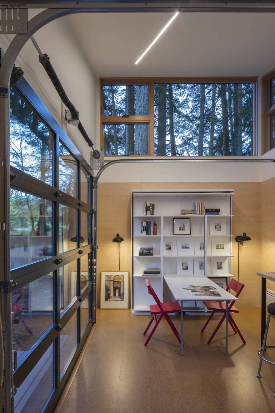 小房子大棚屋丨美国丨David Van Galen Architecture-34