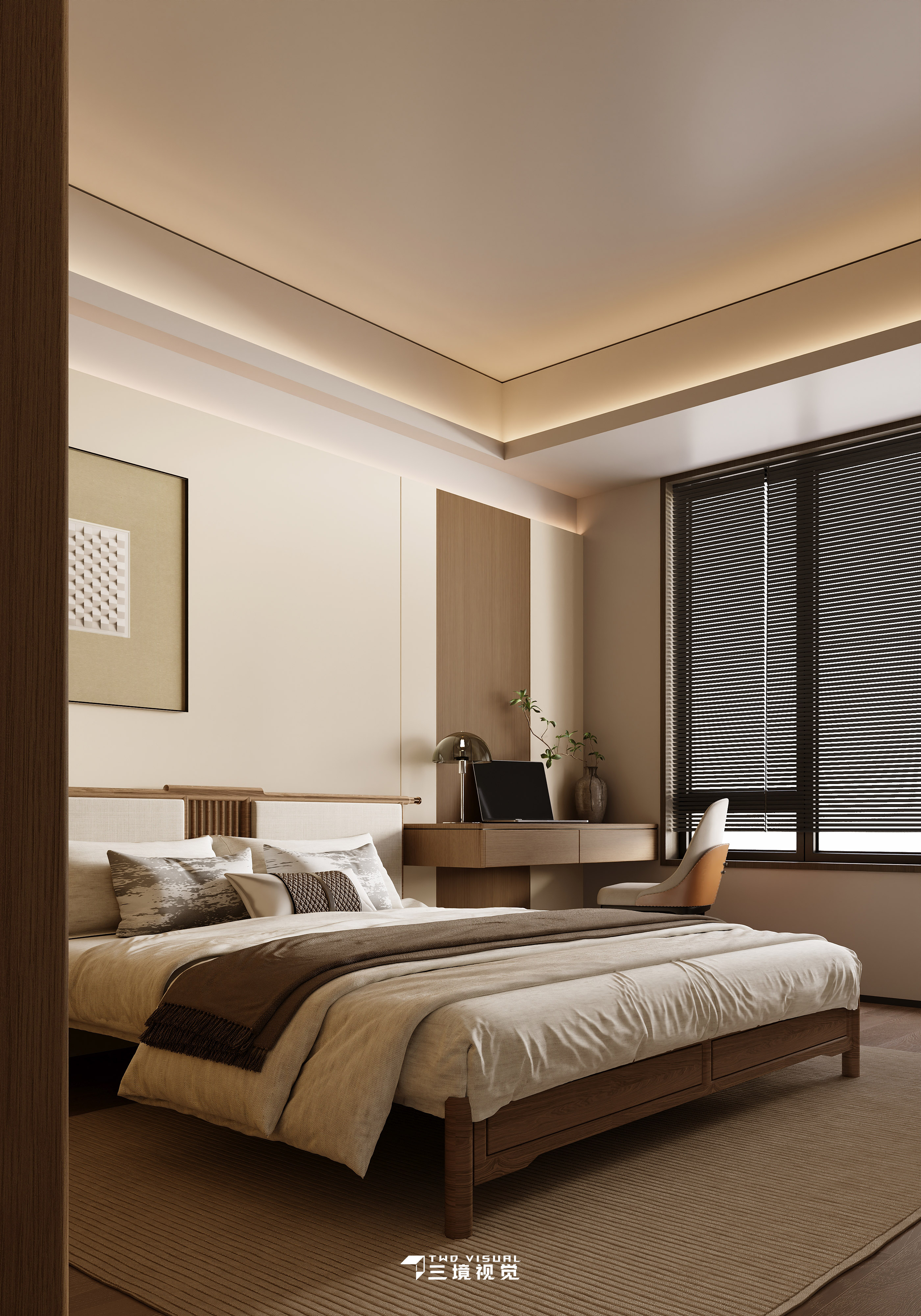 住宅-宋式美学小户型设计-9