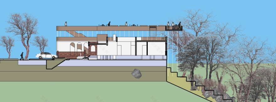 悬崖上的绿色环保别墅-18