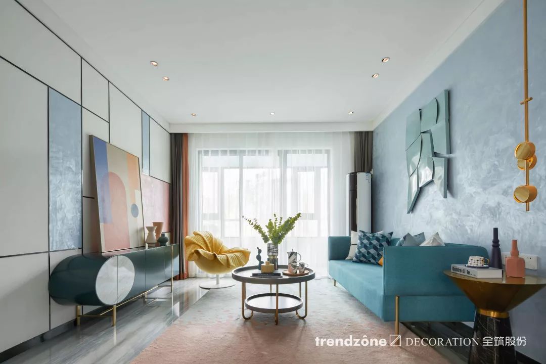 全品装饰 | 郑州华侨城 X 莫兰迪色，抽象与现实的正确打开方式-19