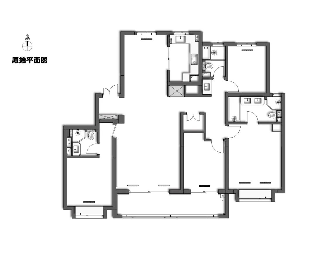 180m²意式极简家居设计-4