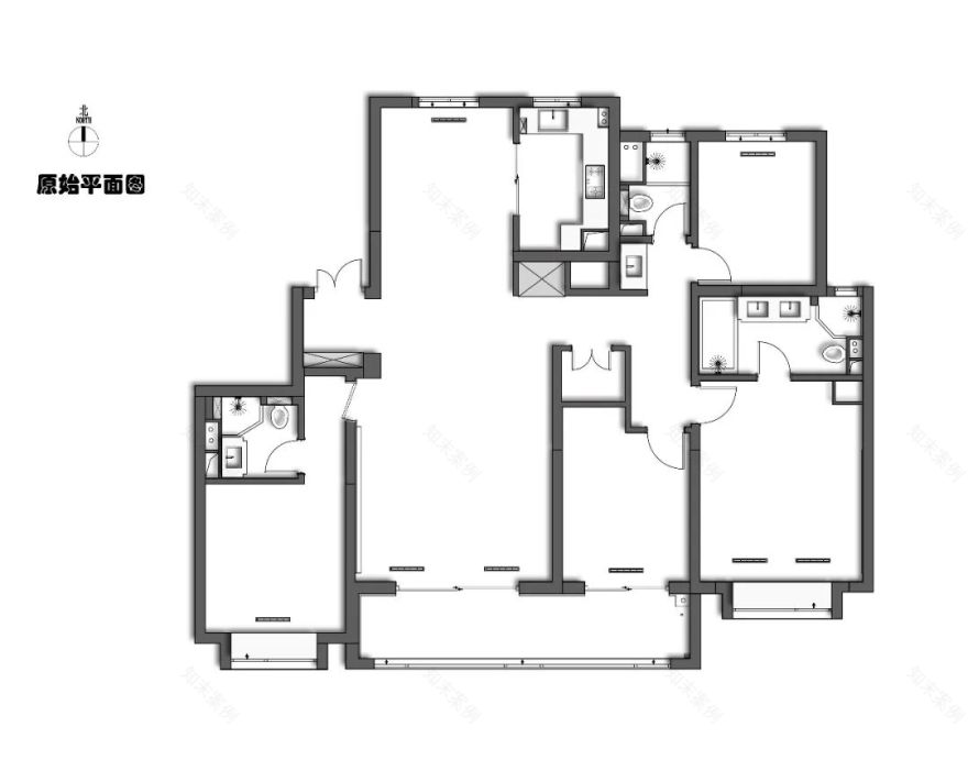 180m²意式极简家居设计-4