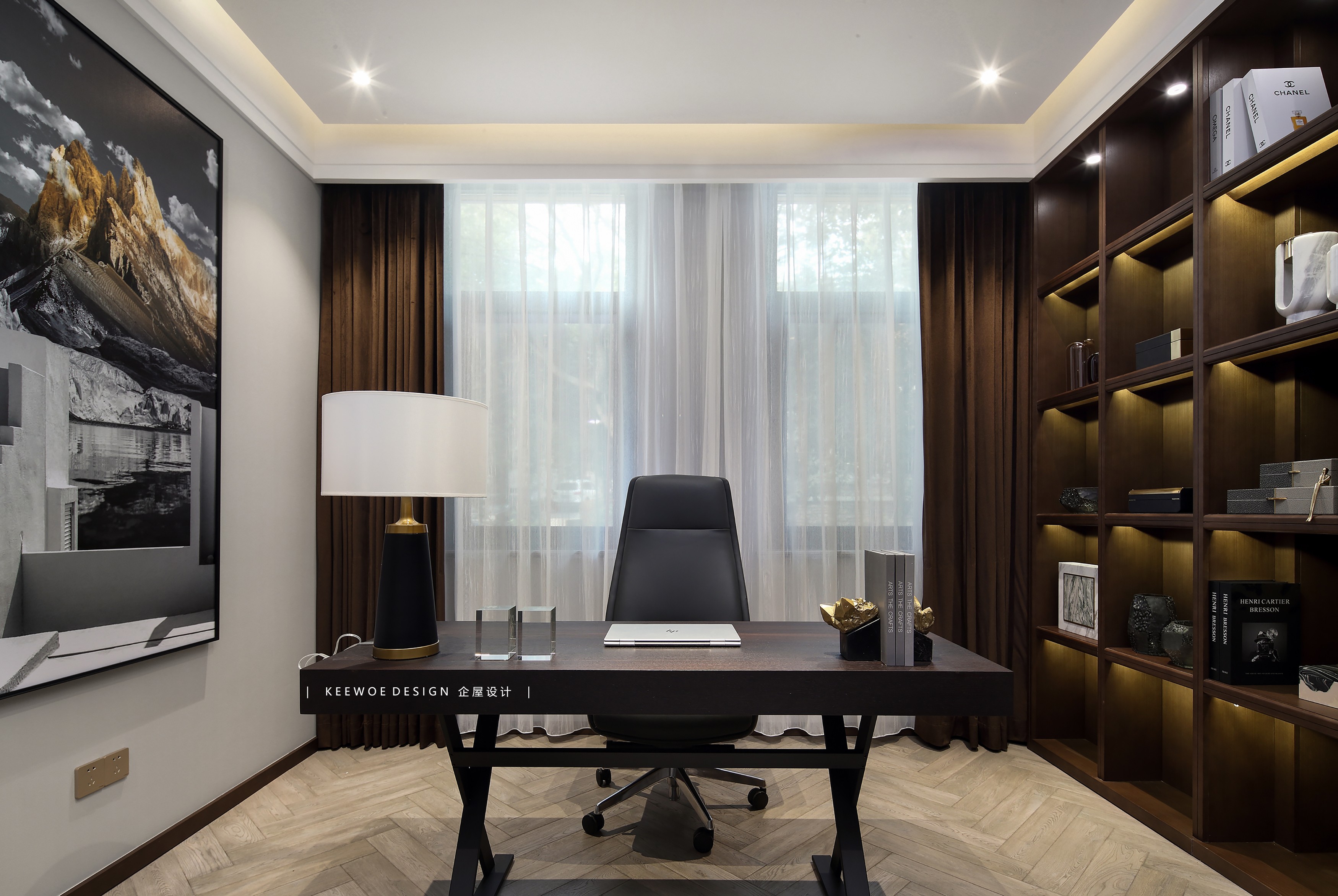 企屋设计630m2 别墅-35