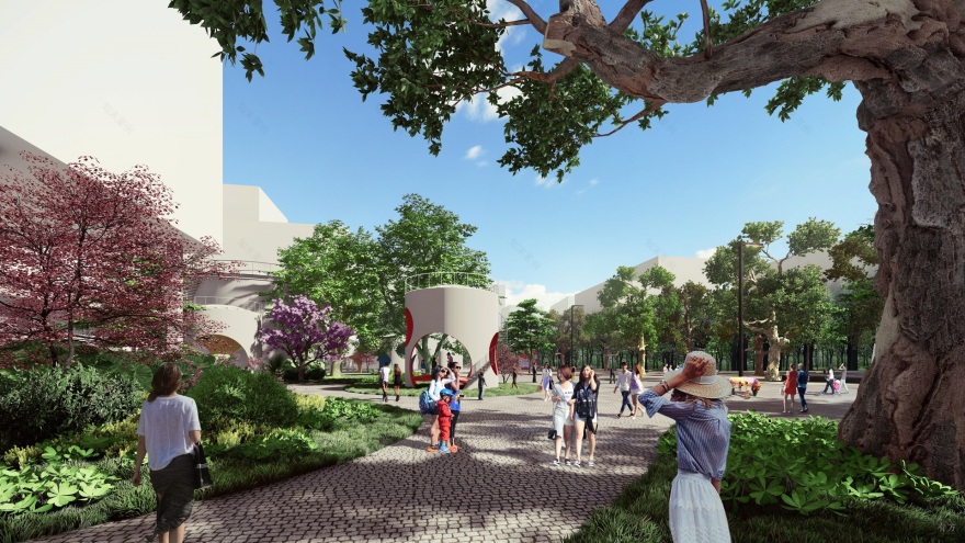 杭州大城北中央景观大道-14