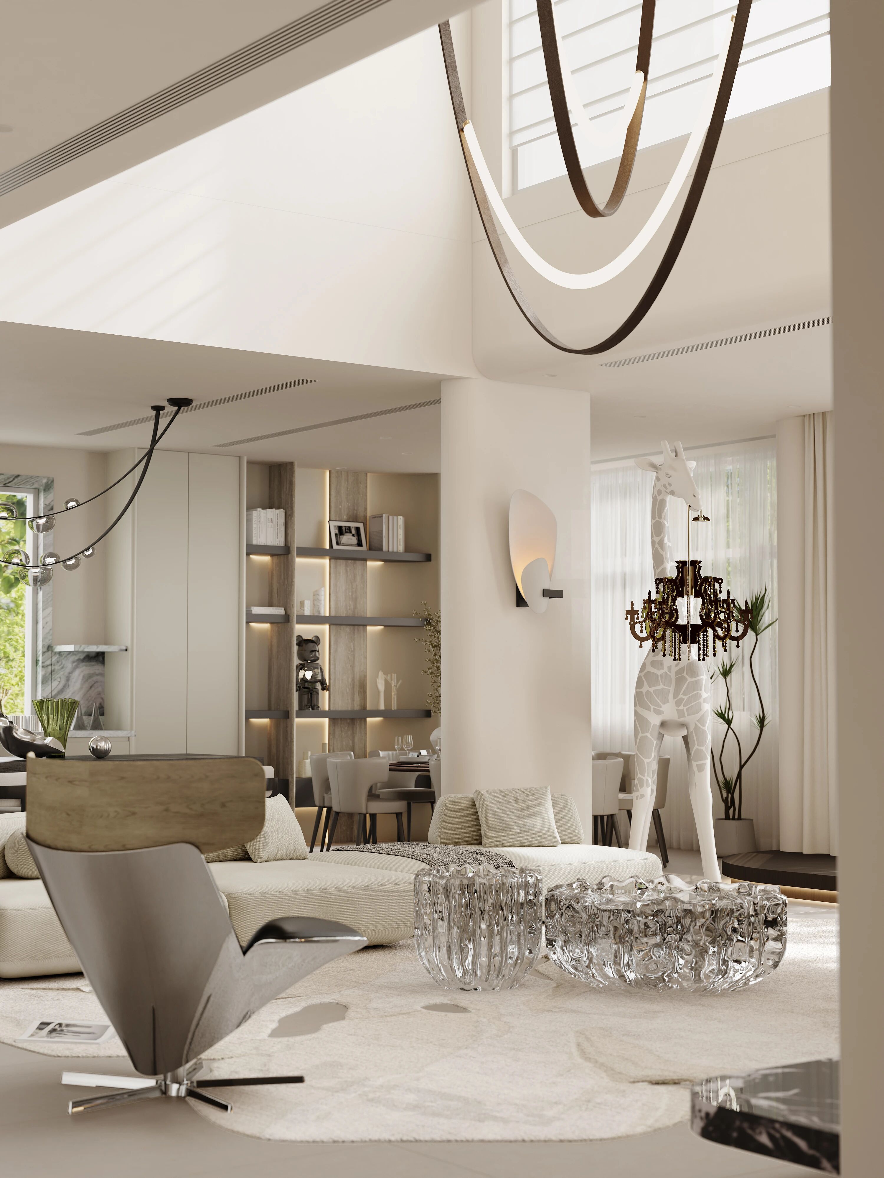 赛维雅/600㎡ 疗愈性别墅设计《漫步云上》丨中国上海丨赛维雅空间设计-15