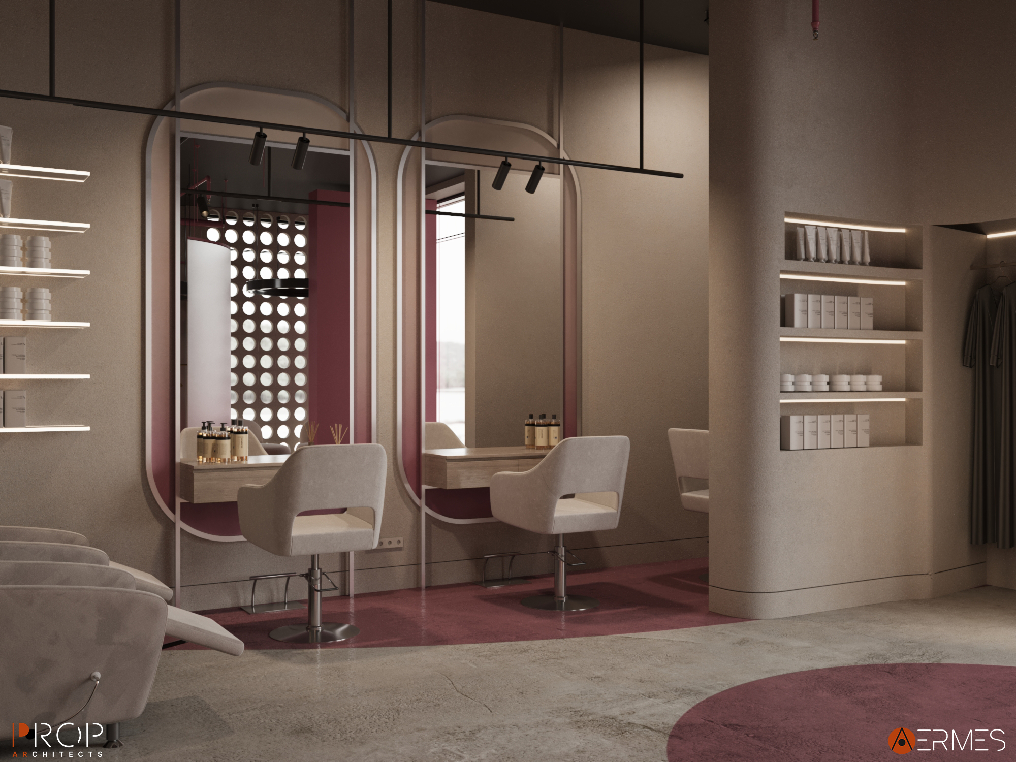 美容院丨沙特阿拉伯丨PROP & AERMES ARCHITECTS-15