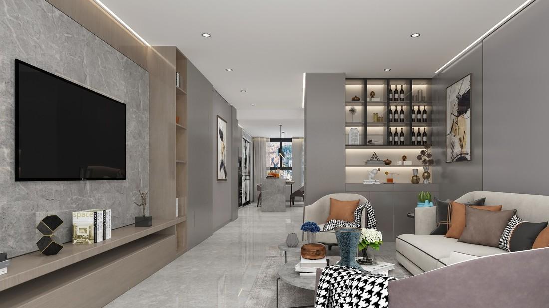 雅灰轻奢现代家居设计-2