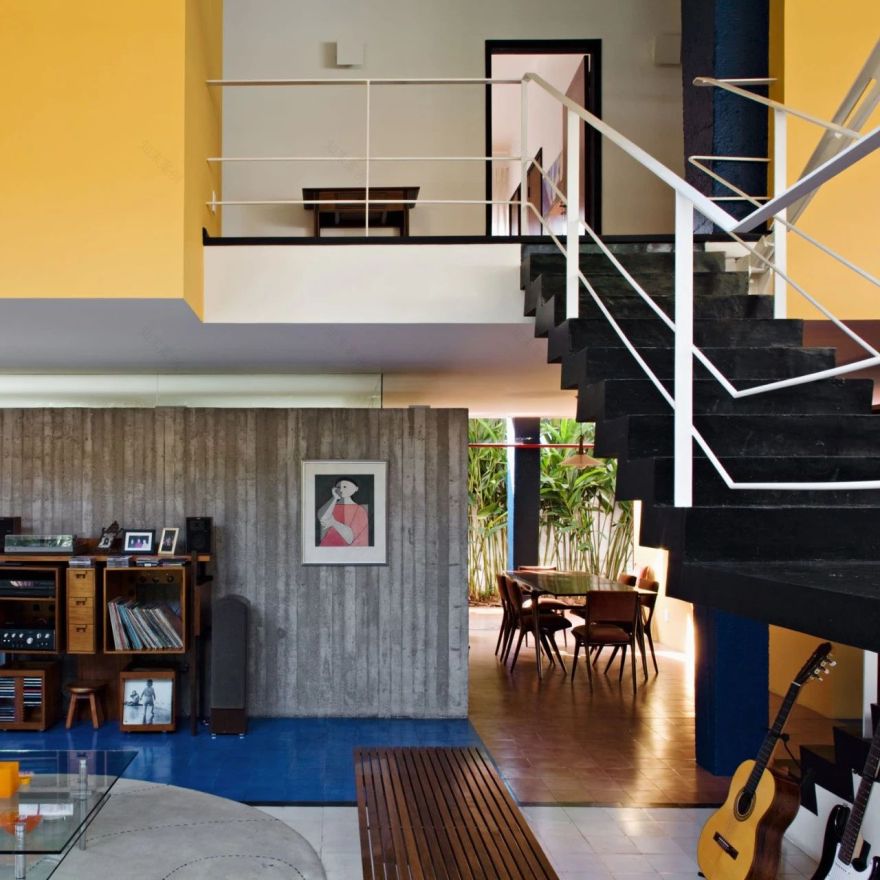马蒂拉尼宅邸丨巴西圣保罗丨Vilanova Artigas-55