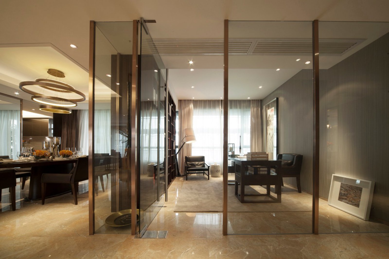 时尚的暖意 中信金山湾样板间  曾秋荣-9