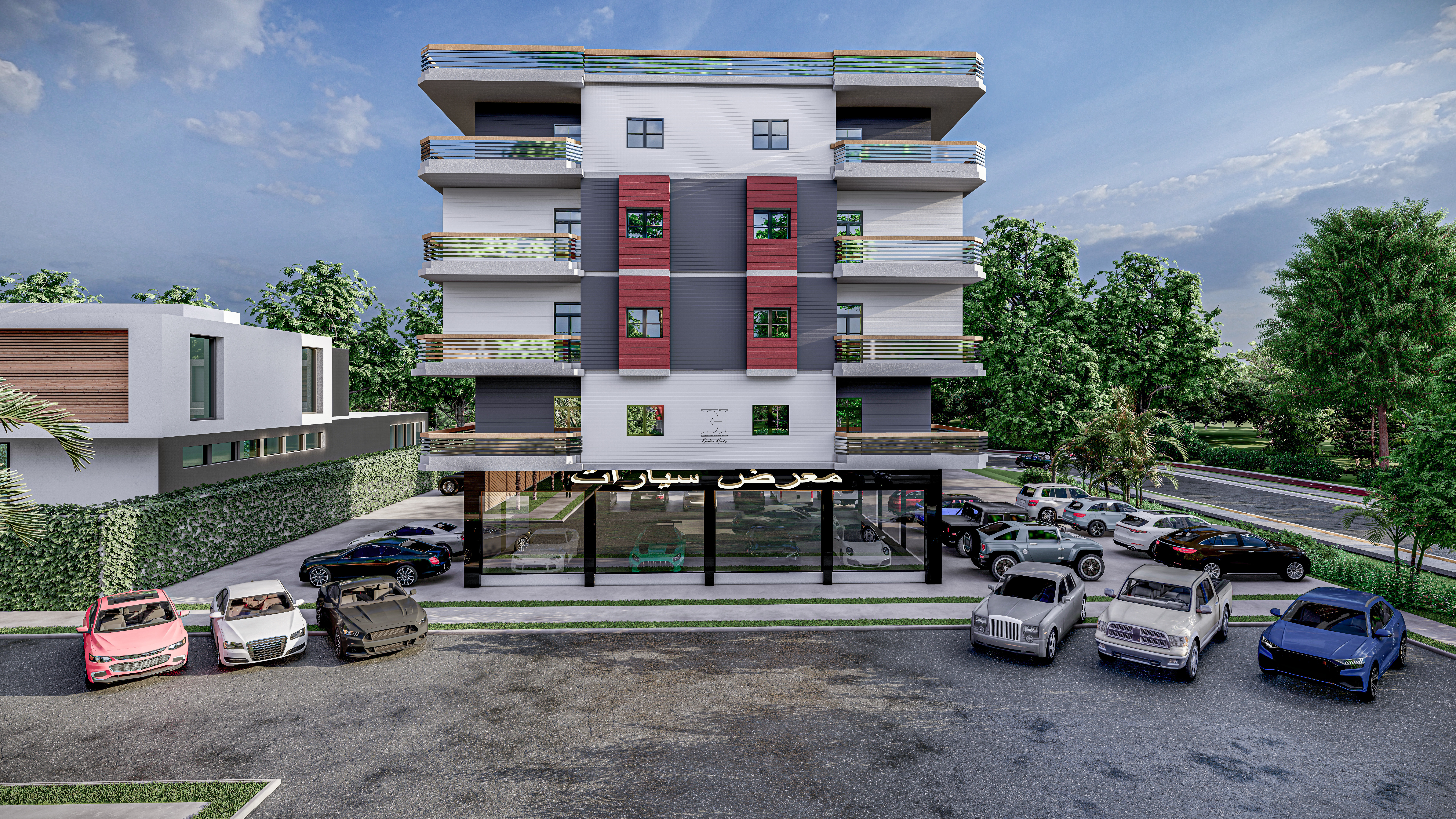 现代家居设计（含汽车展厅）丨埃及丨Ibrahim Hamde-6