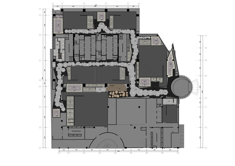 深圳雅宝CCP星河寰宇影城——六边形灰色古铜奢华空间-4