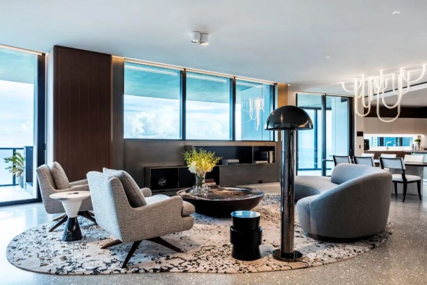 保时捷大厦顶层海景公寓丨乌拉圭佛罗里达丨迈阿密著名设计公司 Hino Studio-38