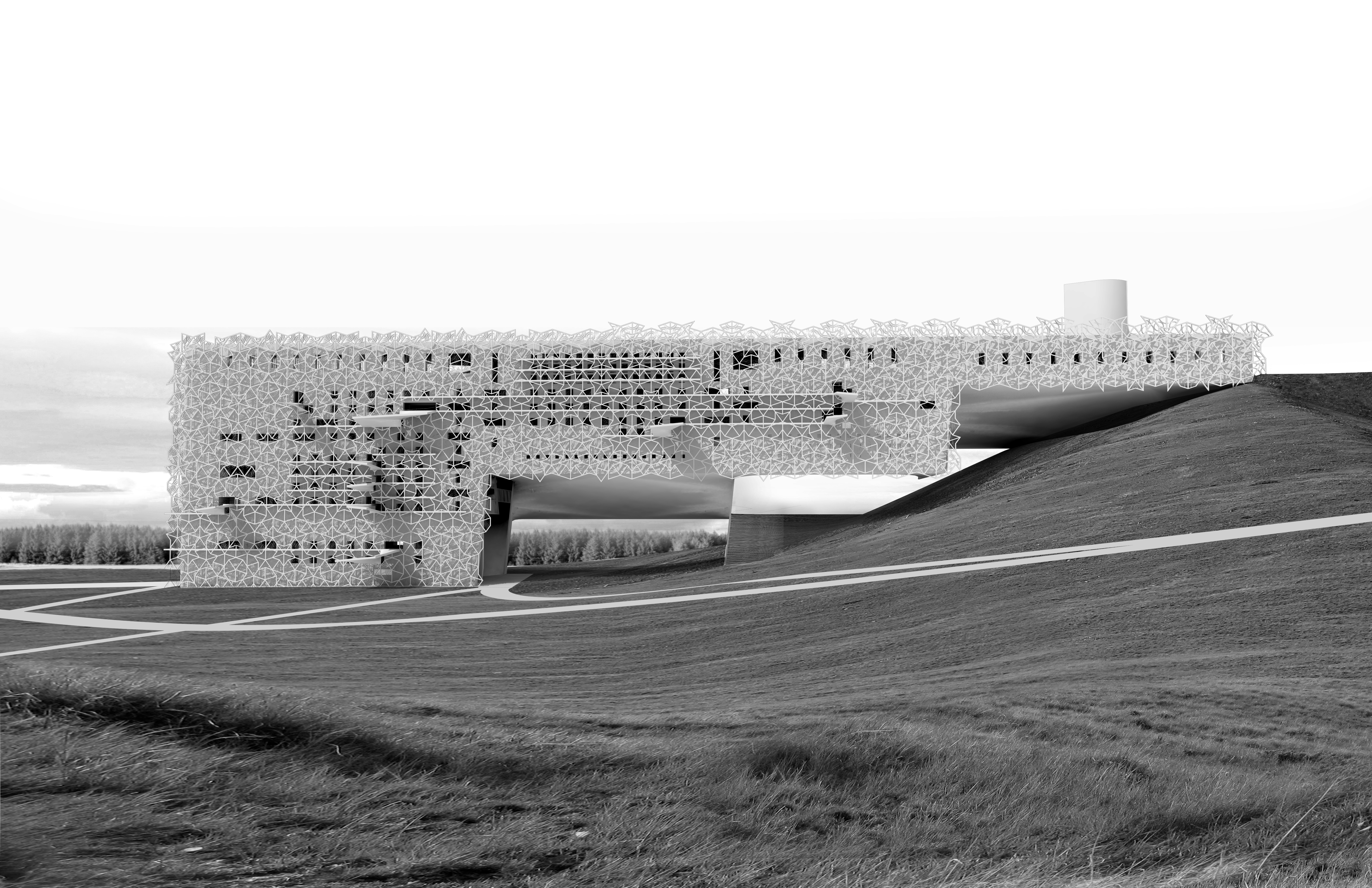 瑞典环保清真寺 | 废物能源与社群融合的创意设计-11