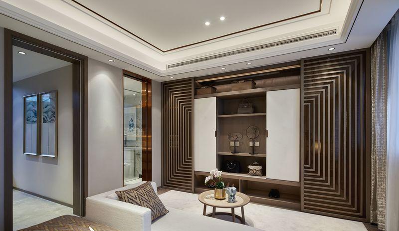 苏州路劲燕江澜现代中式样板间-13