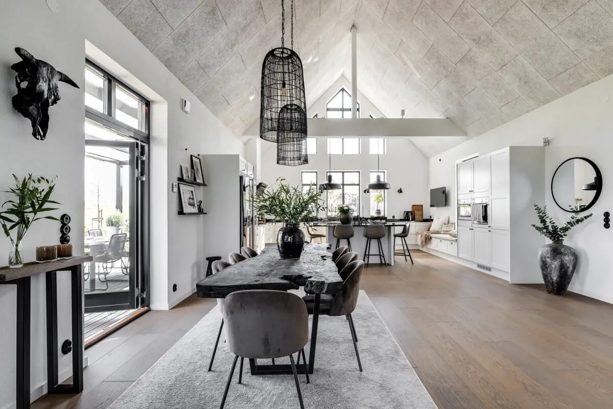 瑞典乡村度假屋，现代与自然的完美融合-7