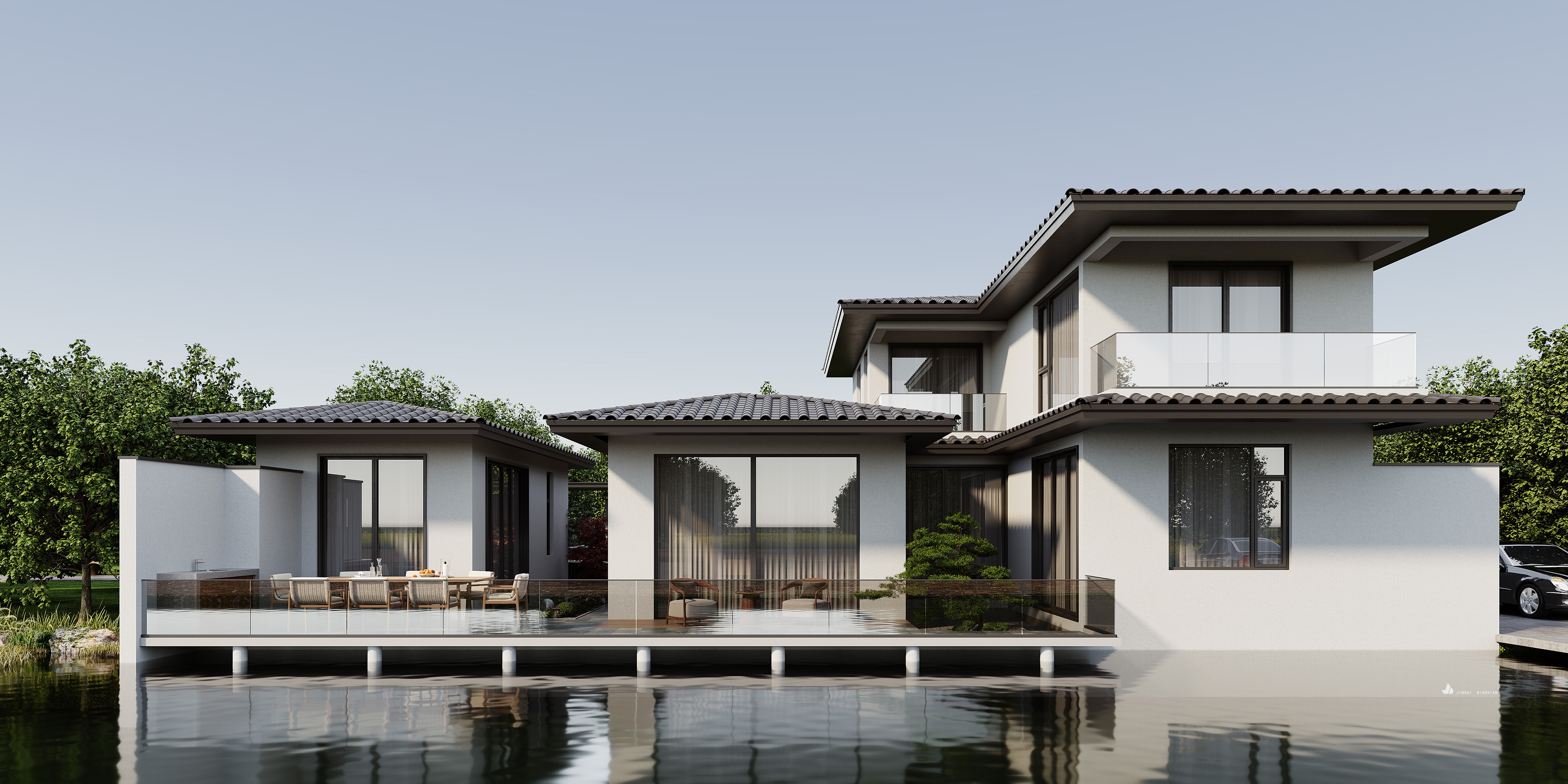 自建房大鸟瞰到室内-15