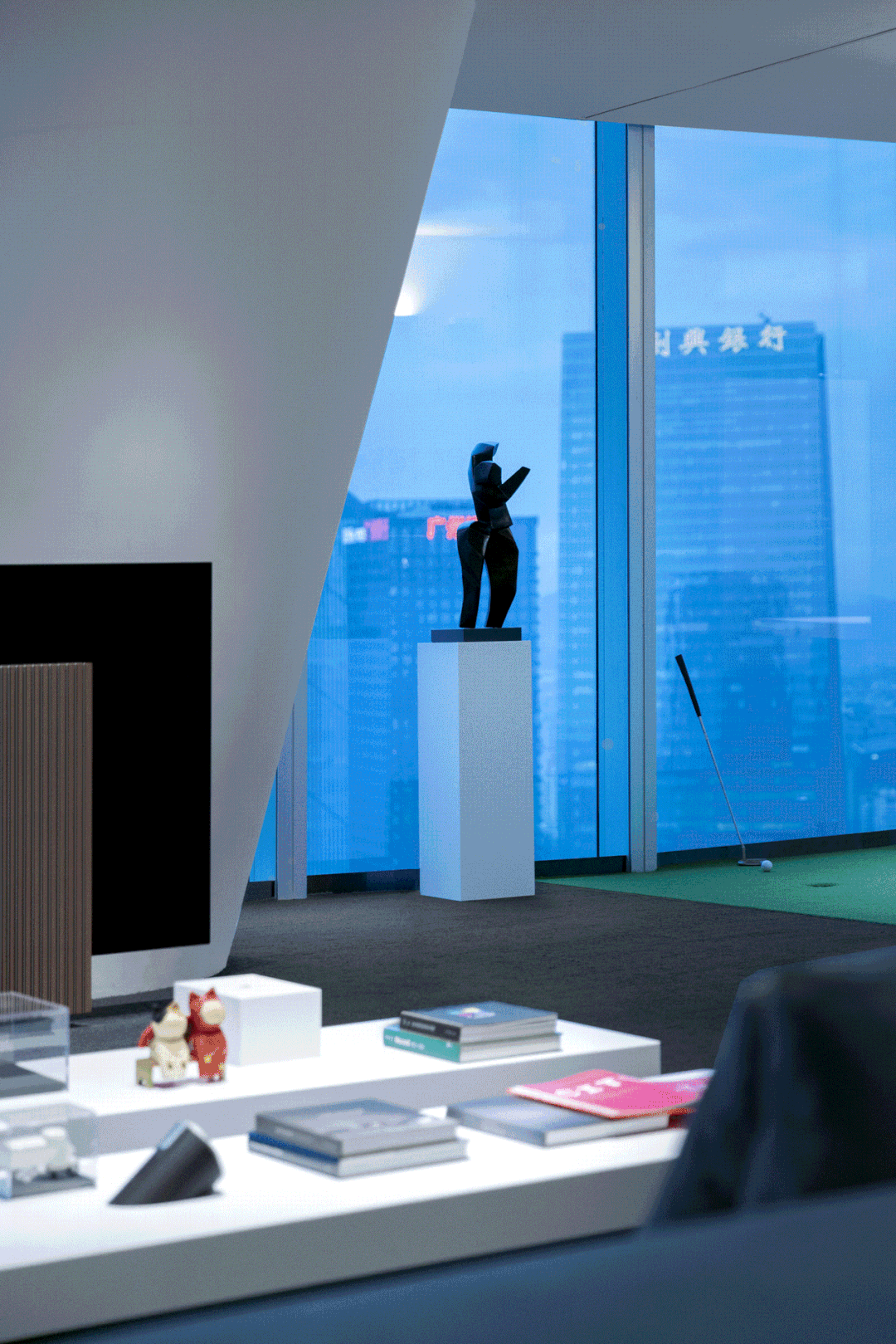 极简之境 · 探索现代办公空间的艺术与生活丨中国杭州丨喜叻设计-146