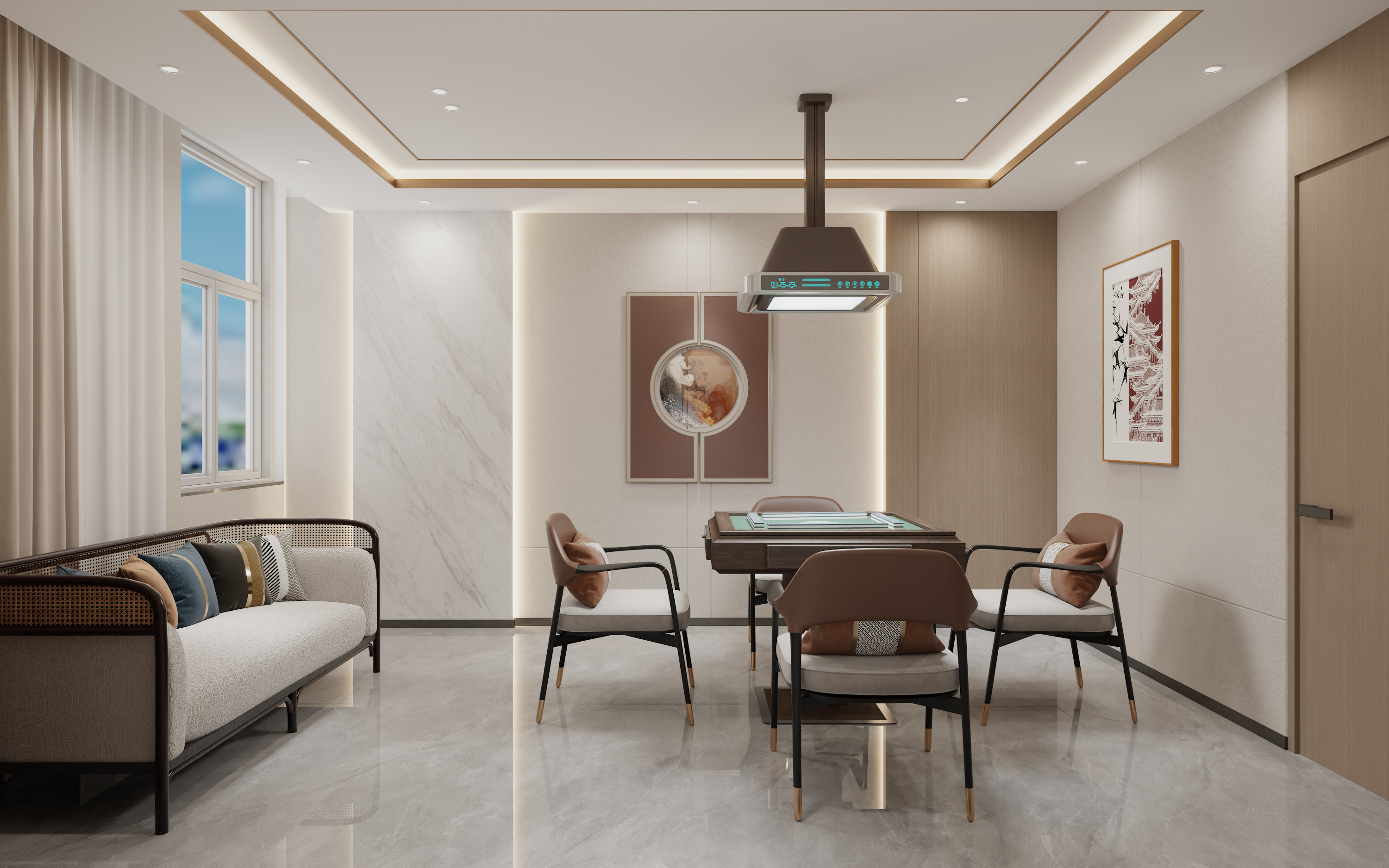 银川钏拾叁茶楼装修设计丨中国银川丨银川装修公司-73