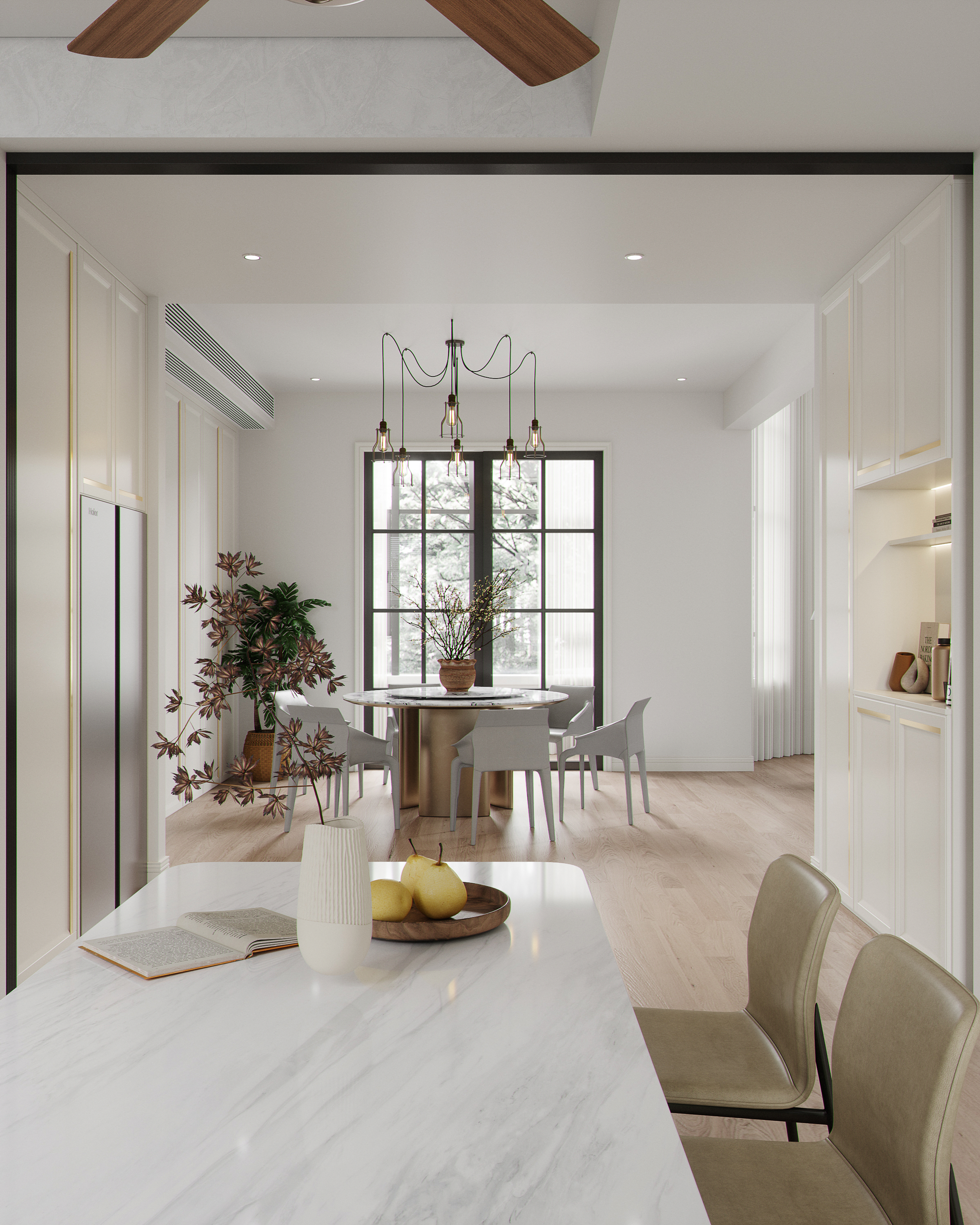 别墅渲染现代美式风格-6