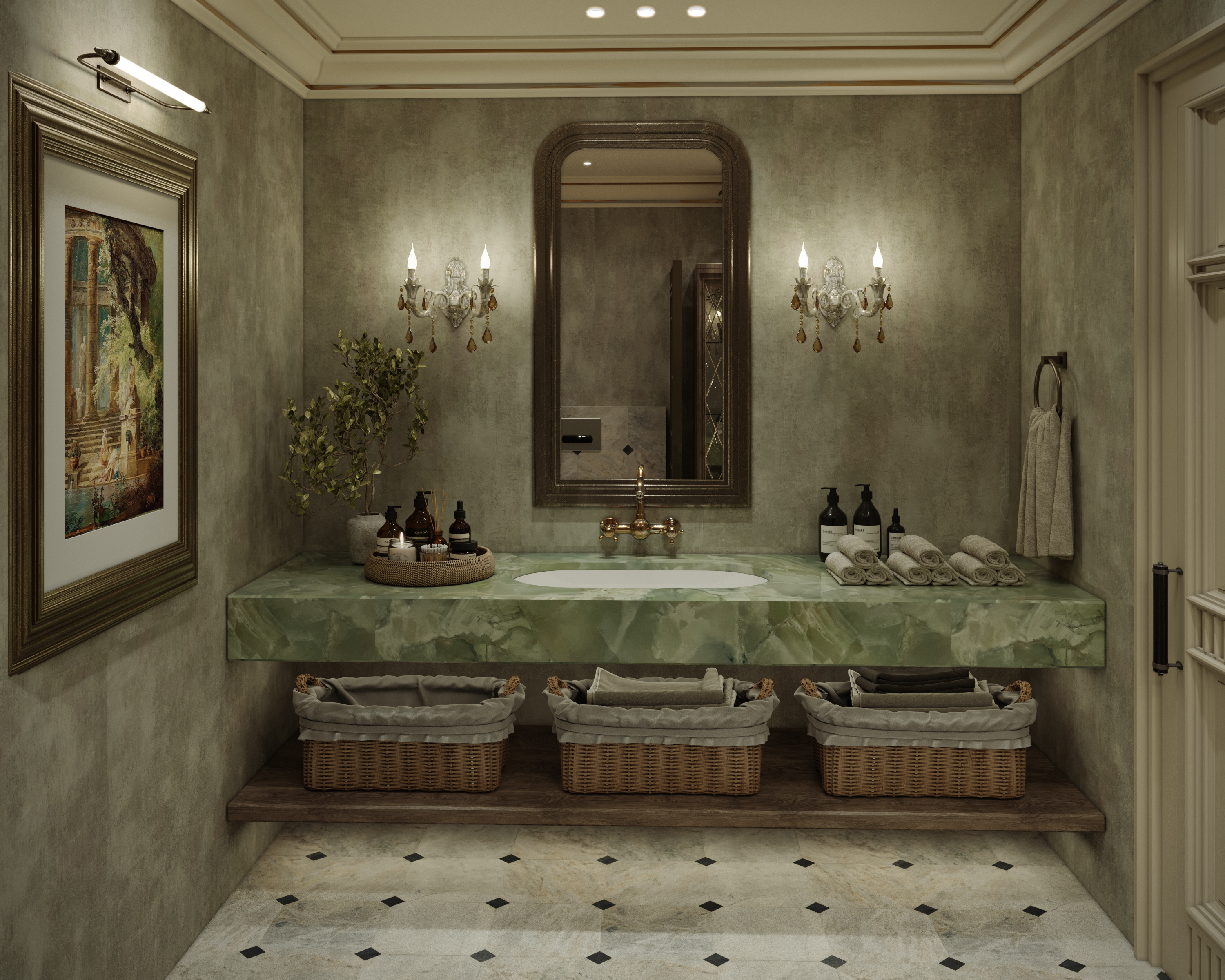 Powder room design-4