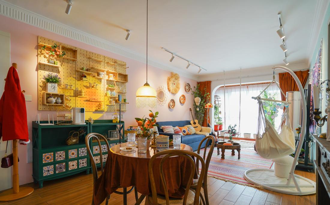 多彩之家 · 90 平米空间里的世界色彩之旅-20