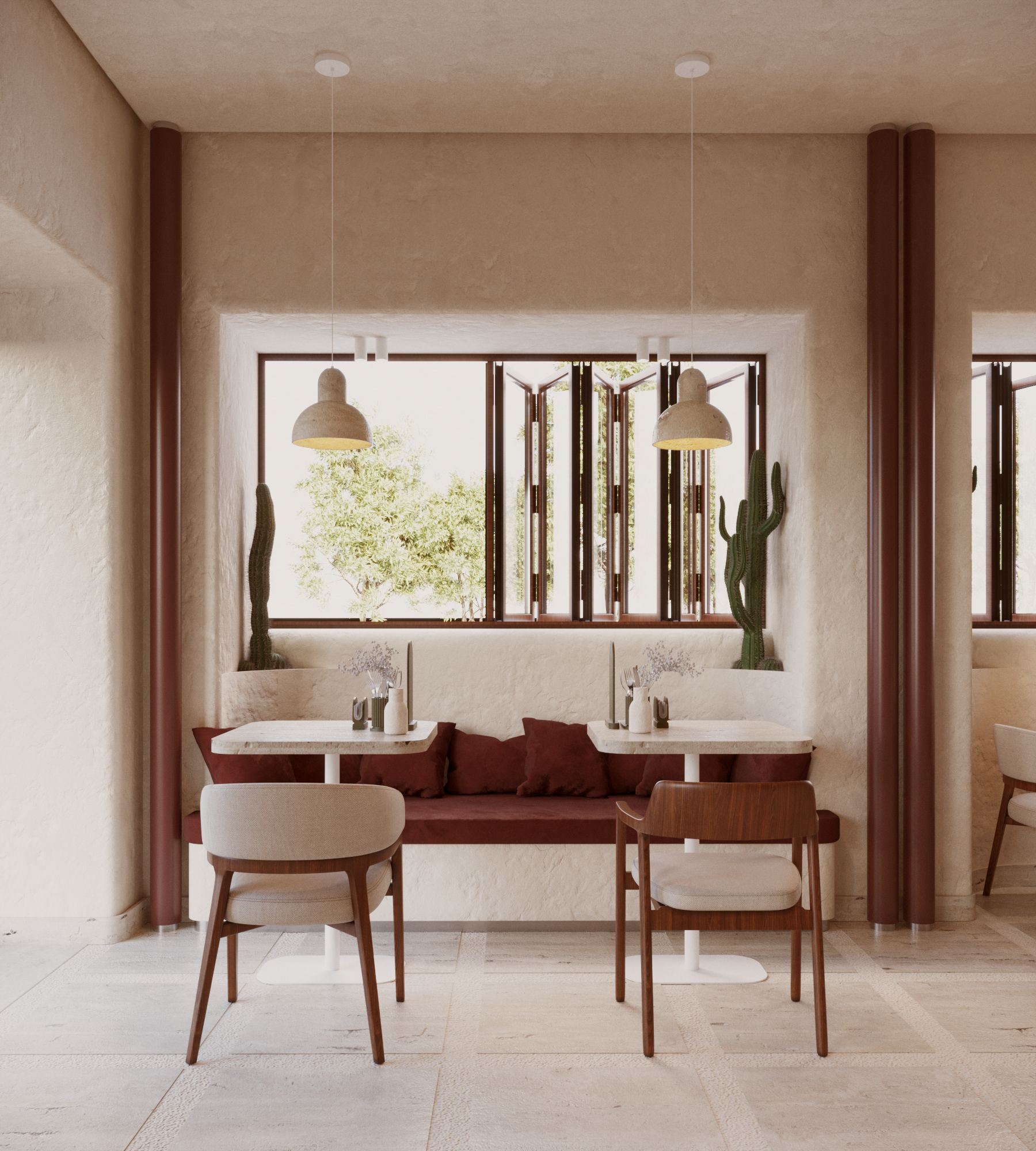 埃里克咖啡馆与餐厅丨埃及开罗丨DEN Projects-5