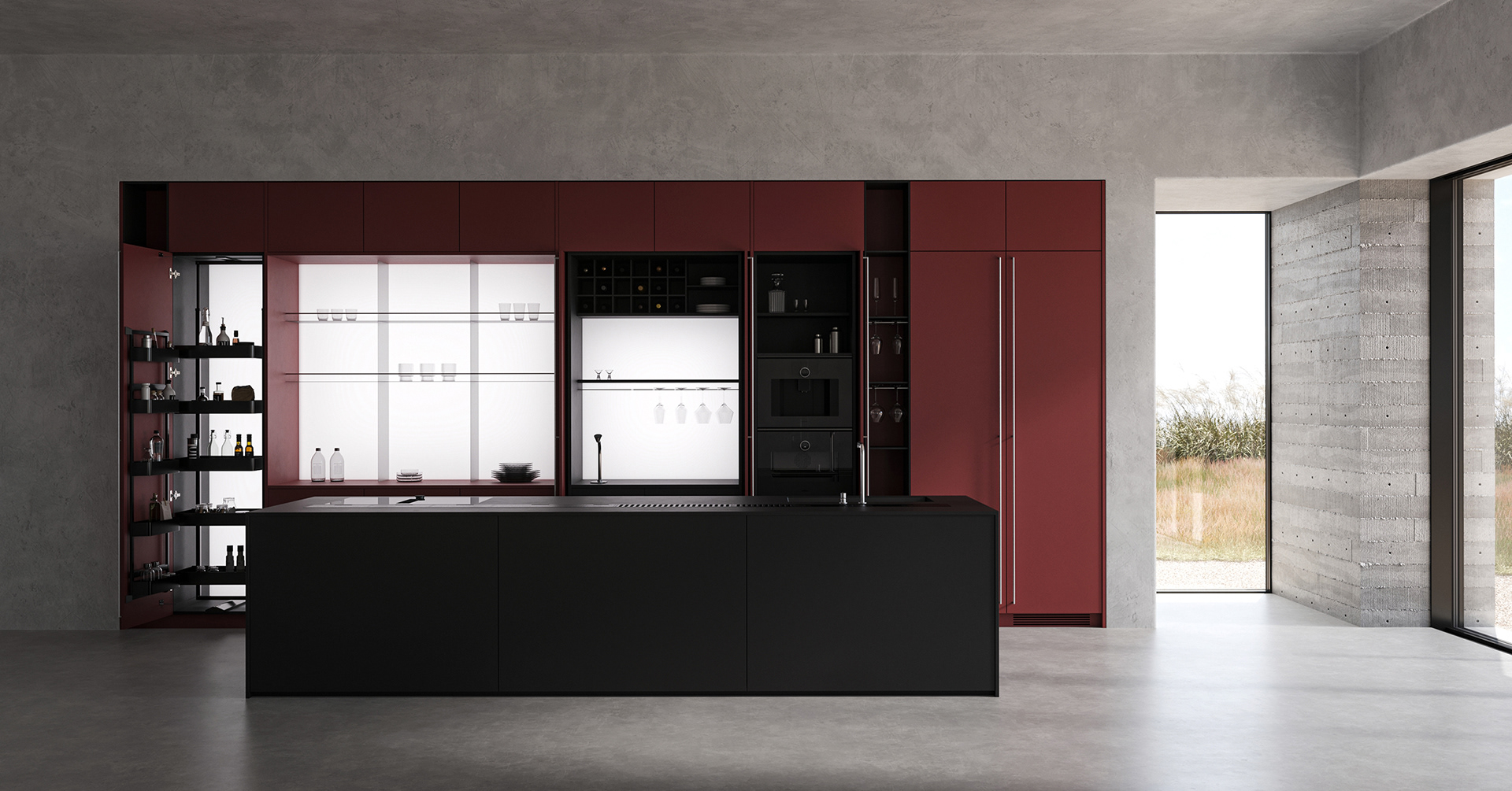 Red & Black Kitchen Catalog Visualization-6