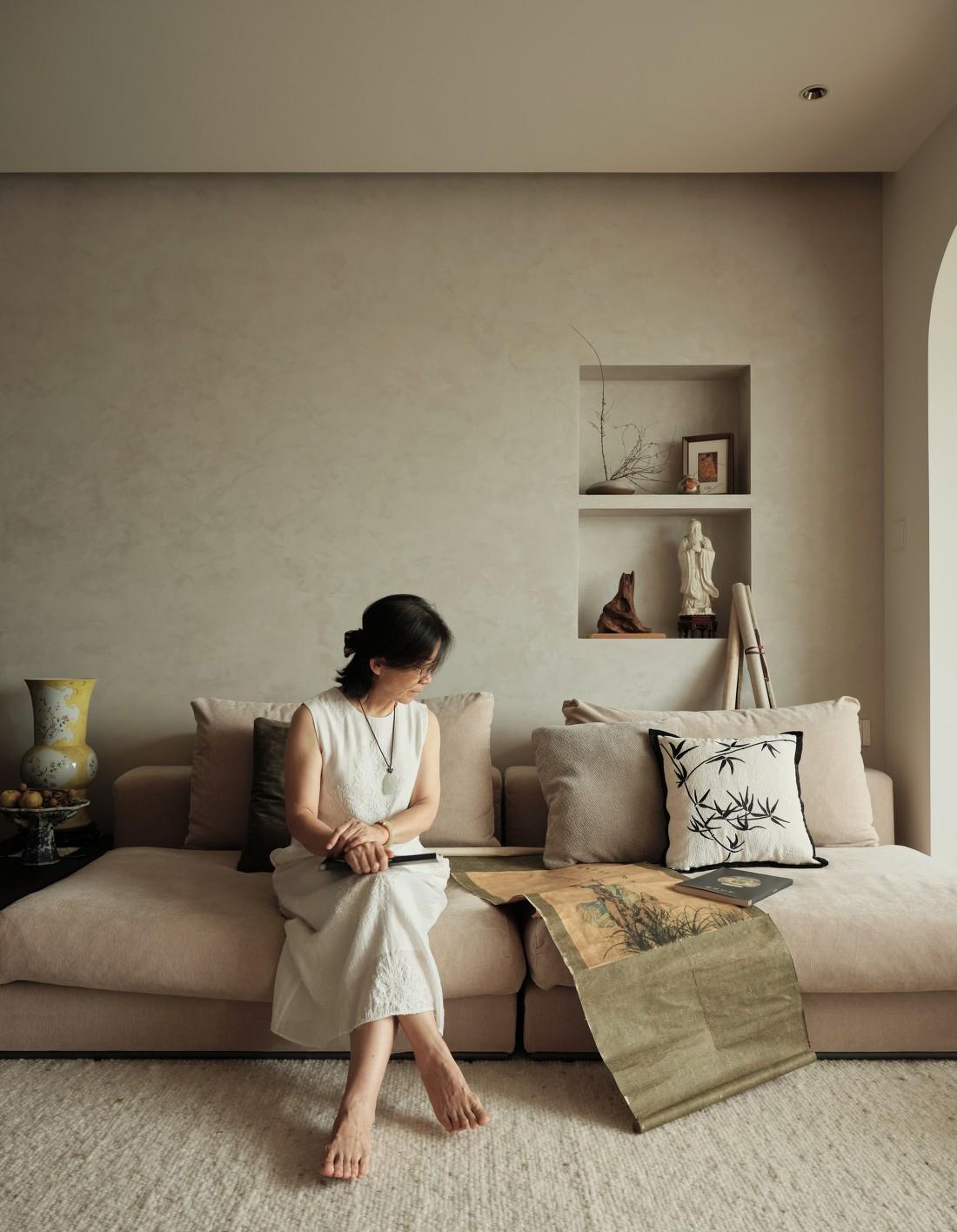 中式禅意与现代中古,160平老房大变身-6