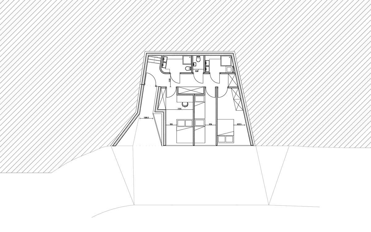 法国 Jura 别墅 | 嵌入山地的隐秘家园-58