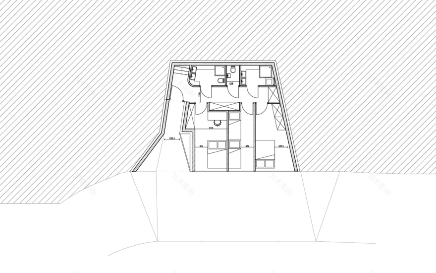 法国 Jura 别墅 | 嵌入山地的隐秘家园-58