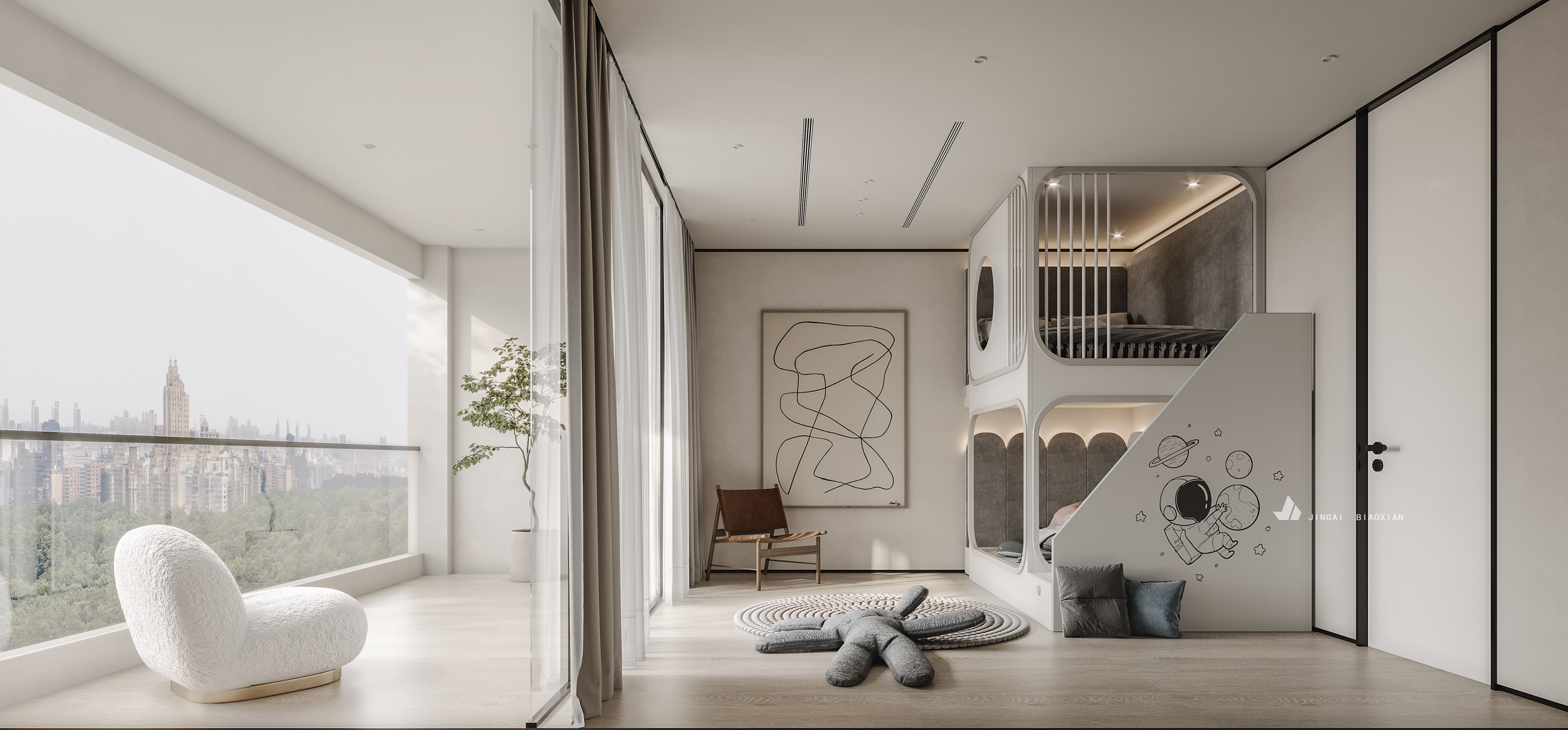 侘寂简约平层设计典范丨日本东京丨东京都某知名设计师-33