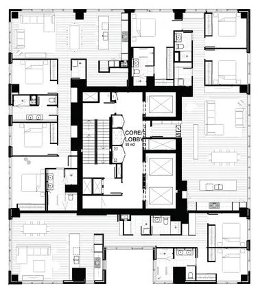 模范公寓丨澳大利亚墨尔本丨Fender Katsalidis Architects-23