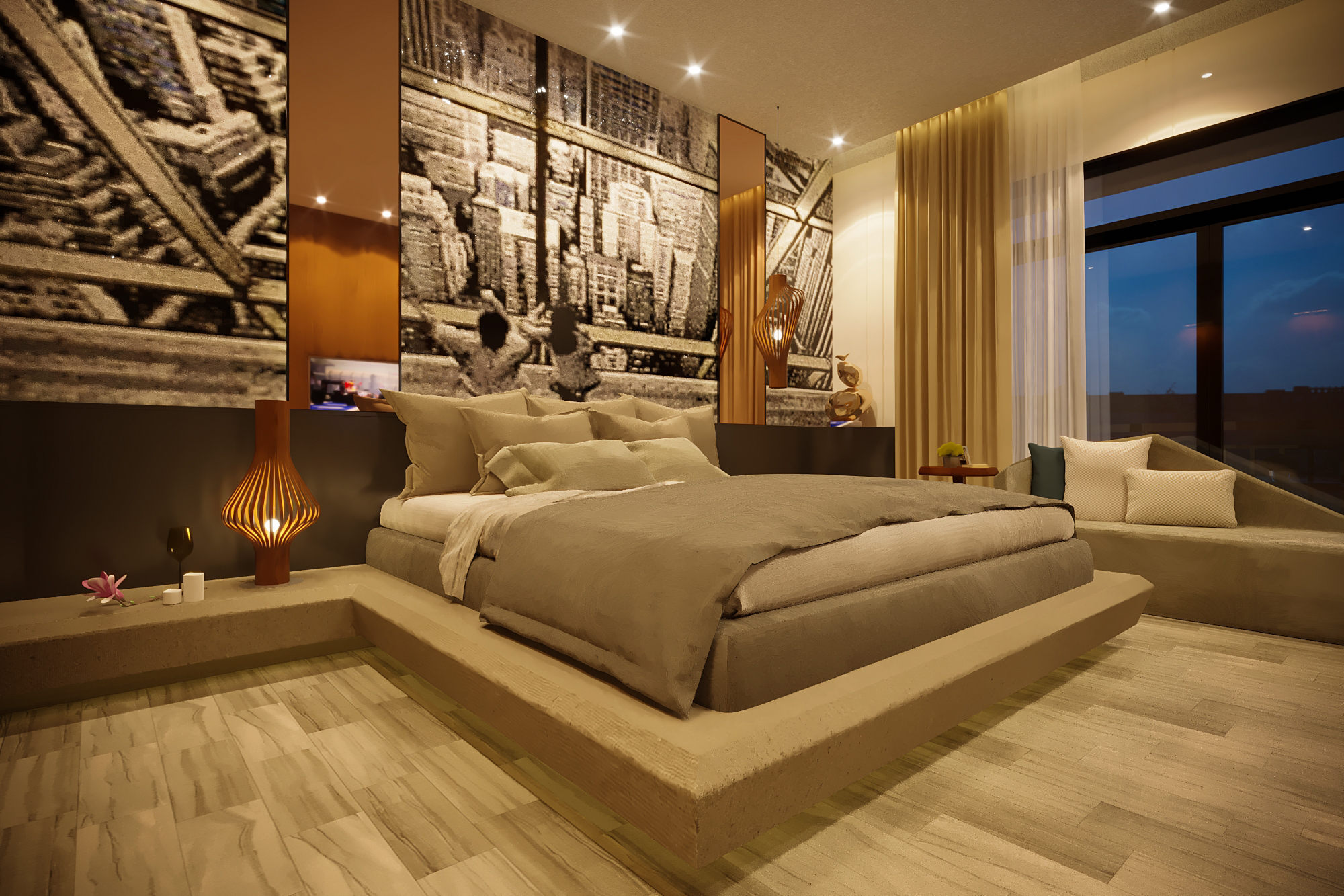 Bed Room with Bath Room 2022-0