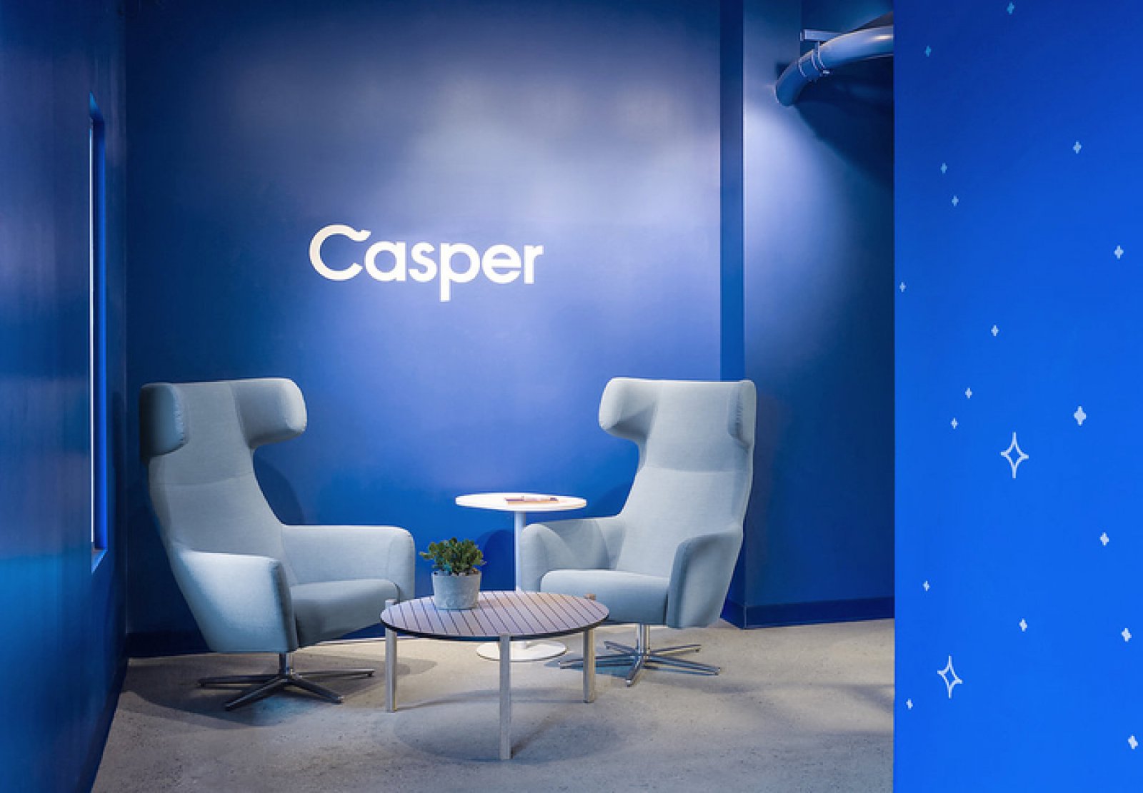 纽约 Casper 办公室设计 | FLOAT 工作室打造梦幻蓝调空间-22