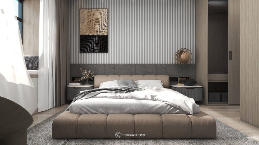 飞云之下 · 侘寂风 117 平 3 房 2 厅 1 卫设计-23