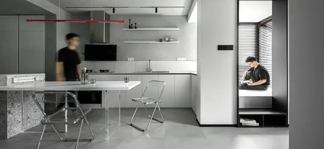 新法式波普风精装房改造丨中国上海丨大炎演绎-104