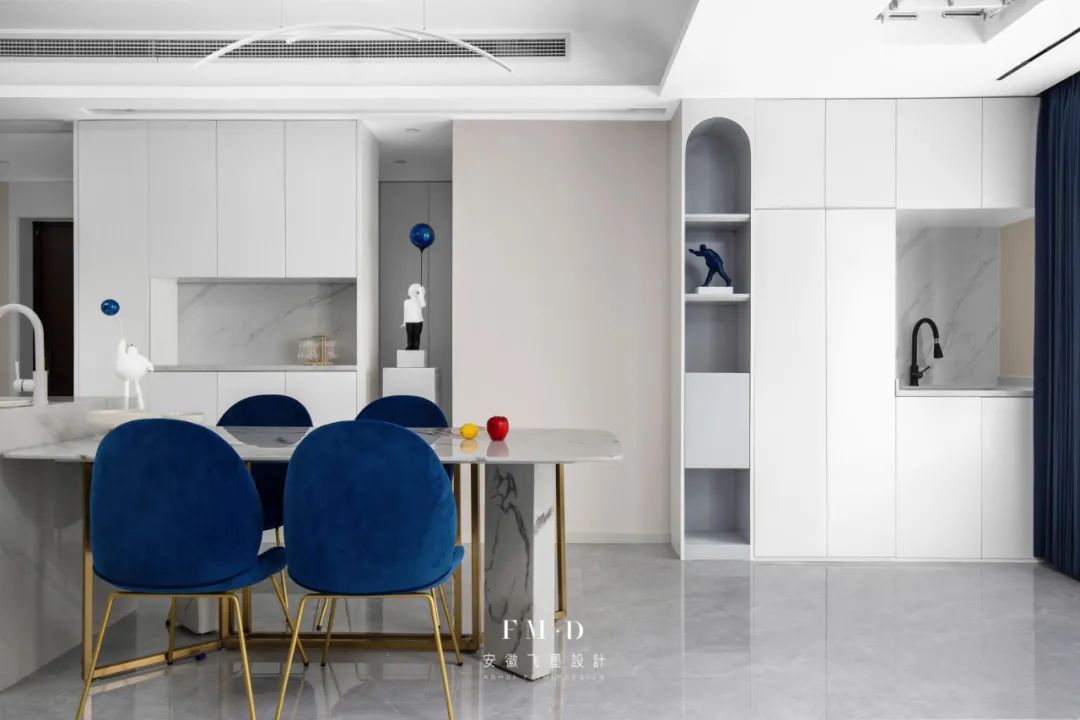 轻奢法式 · 合肥文一豪门金地住宅设计丨中国合肥丨安徽飞墨设计-26