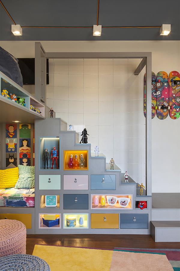 2017 巴西 CASACOR Franca 展 | Adriana Fontana 设计的互动儿童房-4