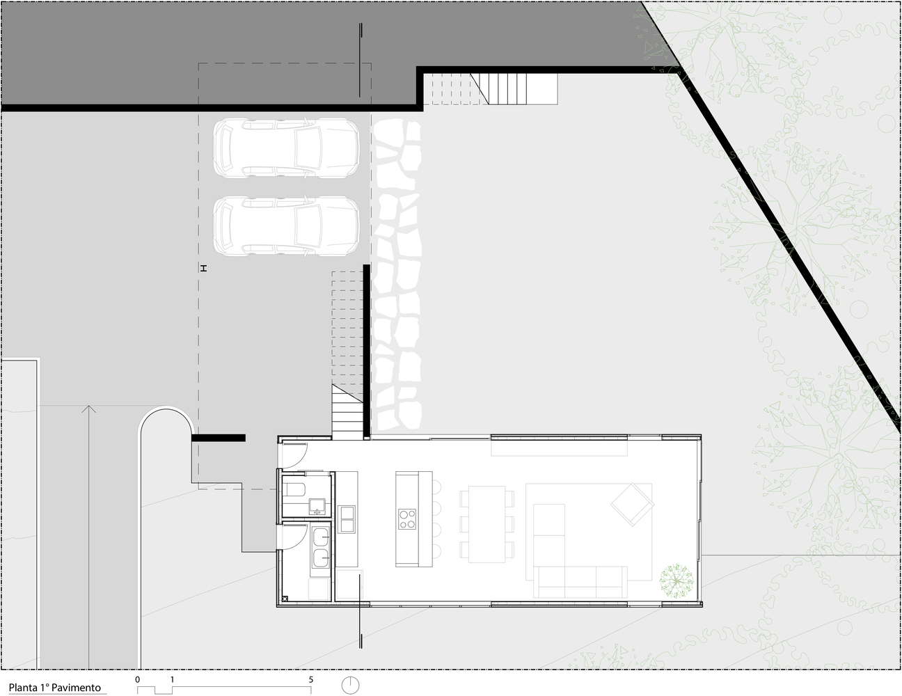 巴西 Pasargada House 绿色生态现代住宅-19