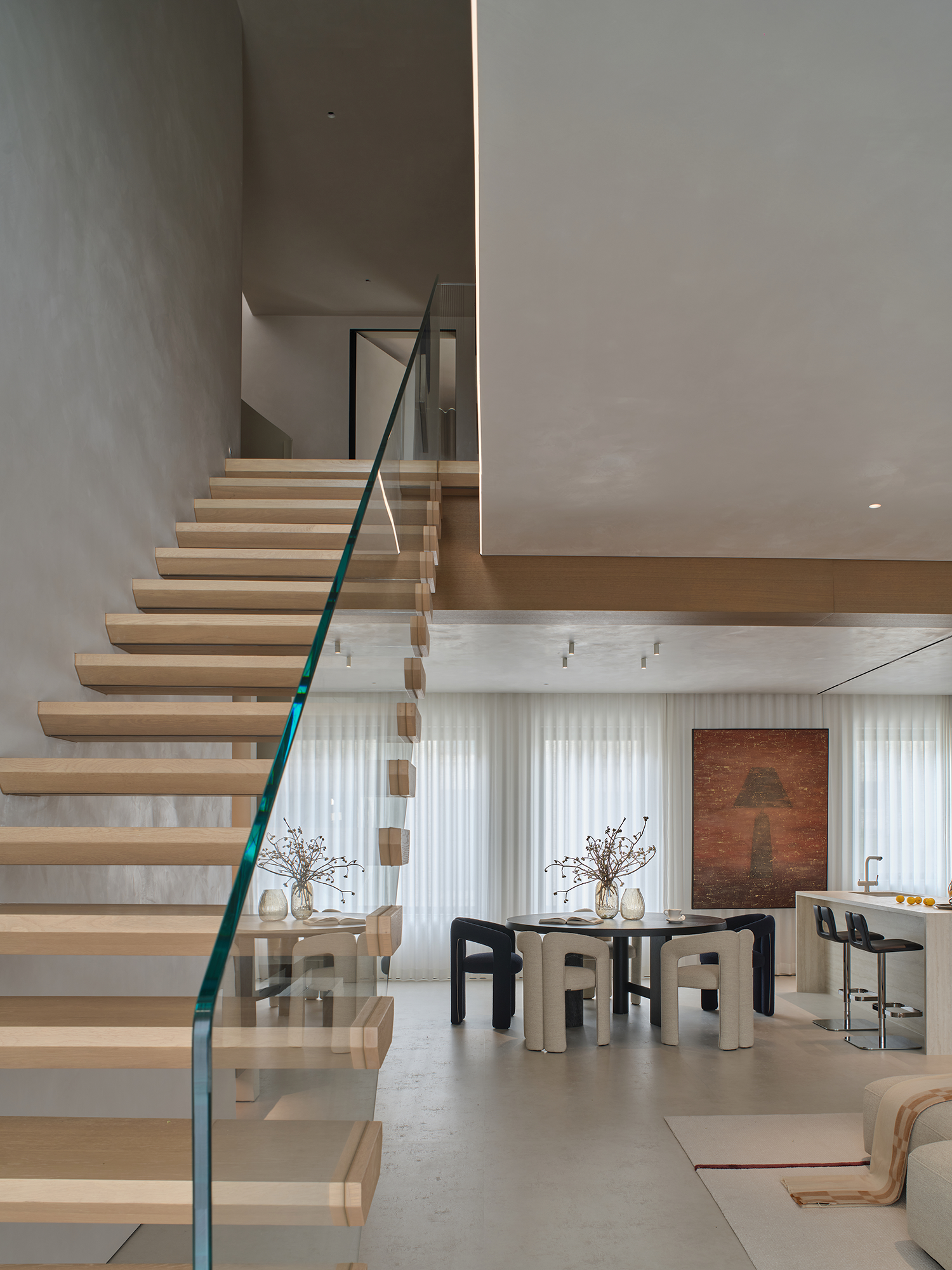 浙江360m²克制与温柔丨中国温州丨柒筑空间设计,侑光软装设计-40