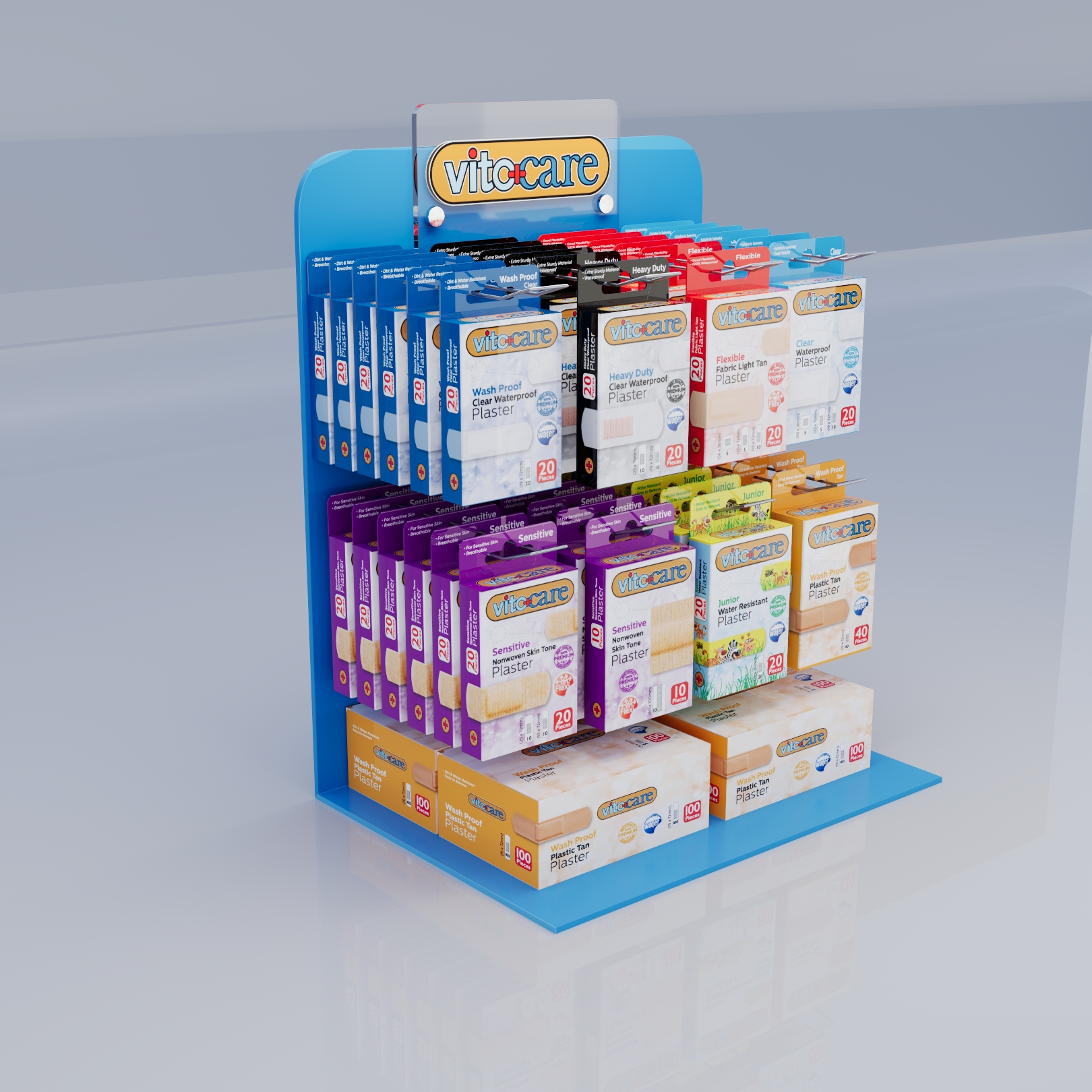 销售点展示架丨Jordan丨Dots Pro-7