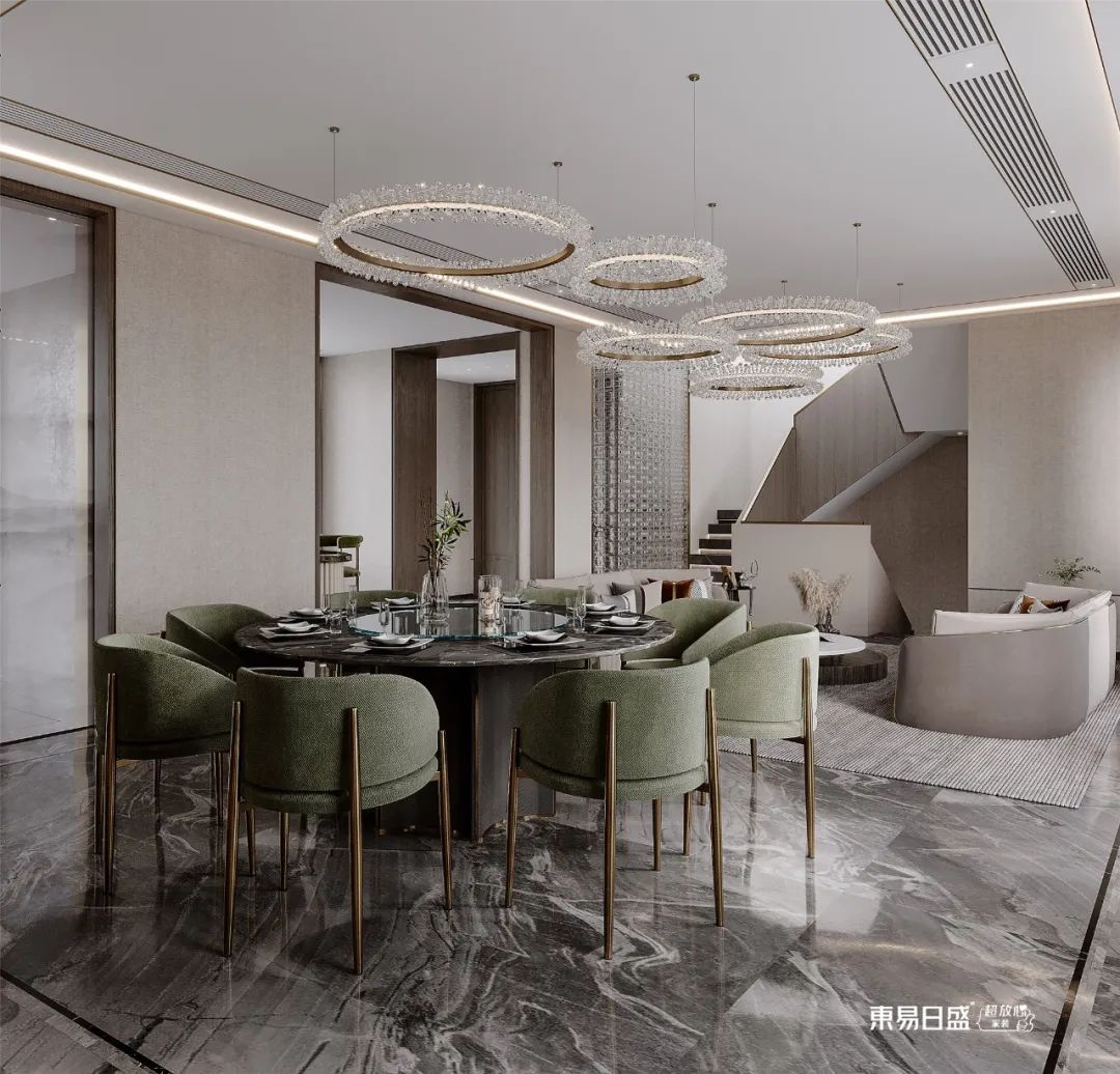 杭州装修|清雅古韵，新中式风别墅设计在505m²空间中展现-29