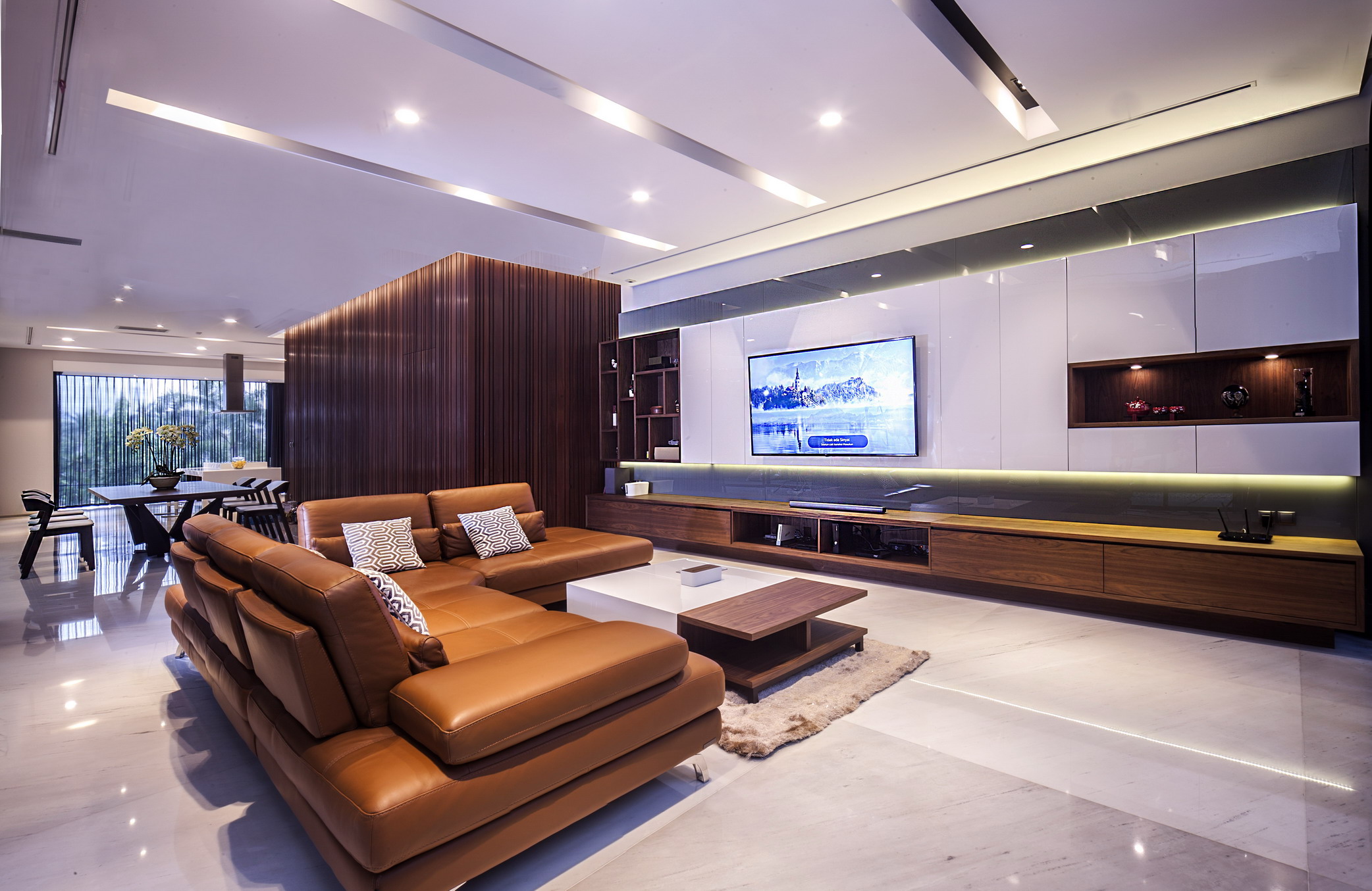 热带光影之家 · 现代极简的室内设计-17