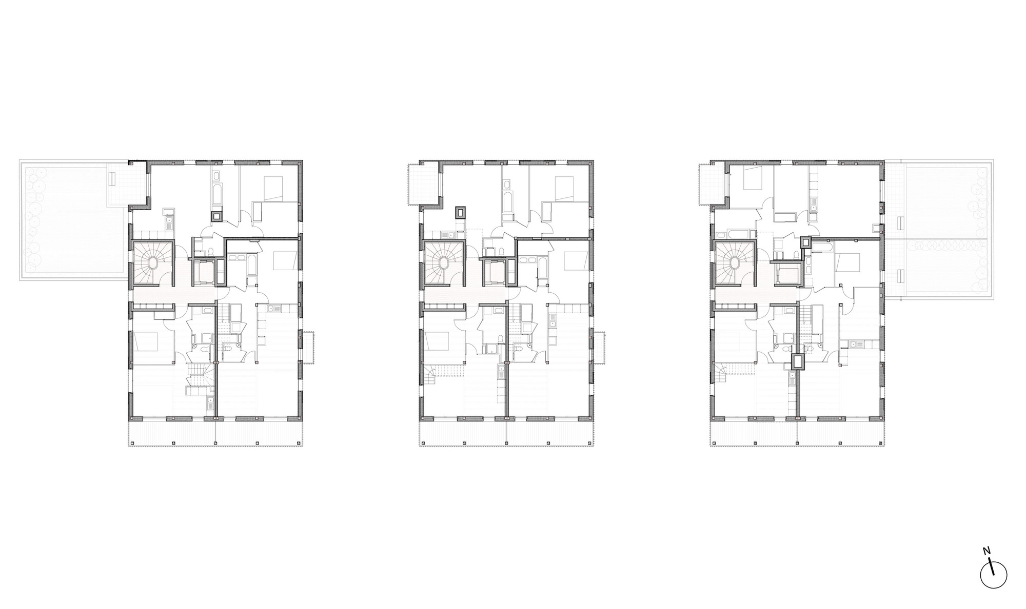 法国 Auvry Barbusse 木质住宅,城市更新之作-40