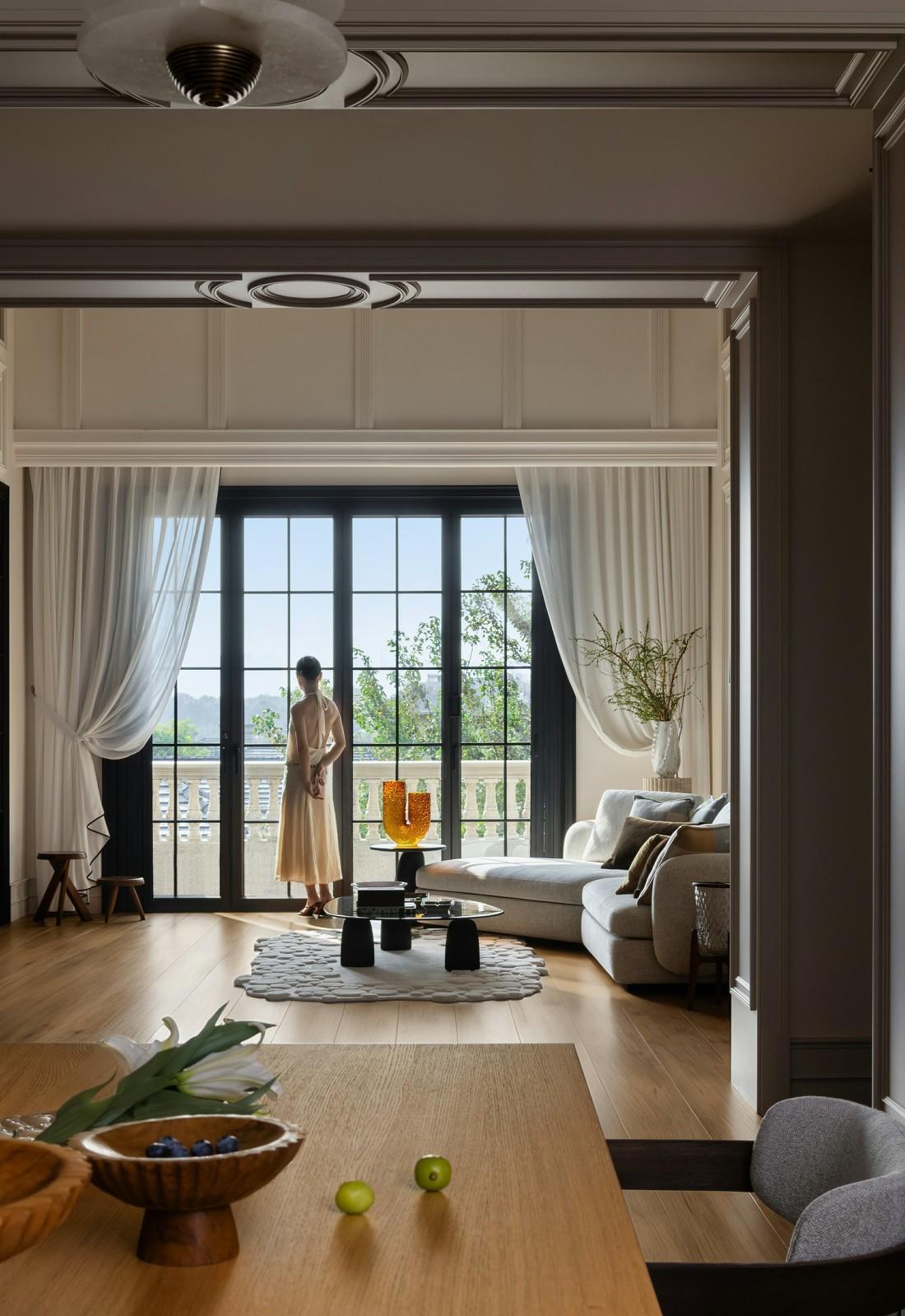 光迹循形,构筑法式空间的温柔秩序-14