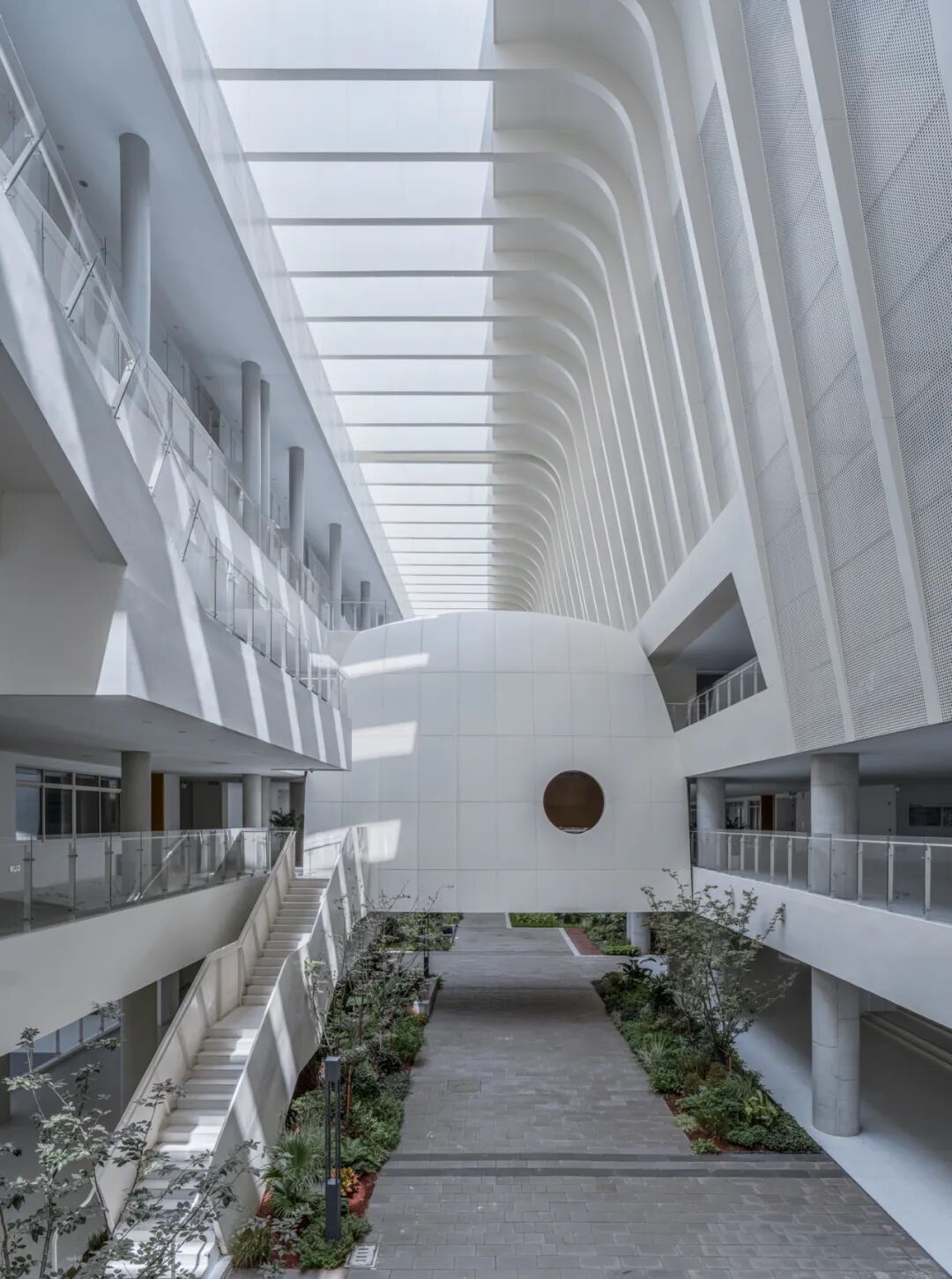 体块丰富的教学综合体：上海世外教育附属相城高新区实验小学-34