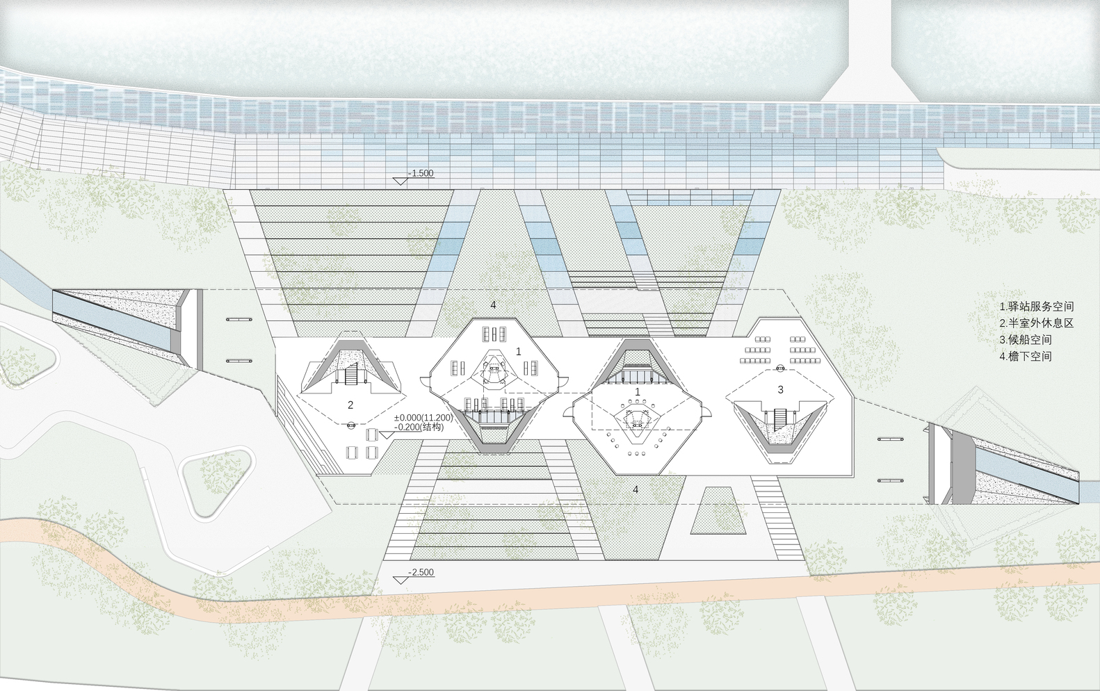 杭州钱塘江畔亚运公园丨中国杭州丨TJAD 原作设计工作室-8